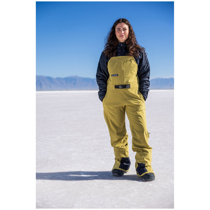 L1 Sao Bibs - Women's Golden Moss