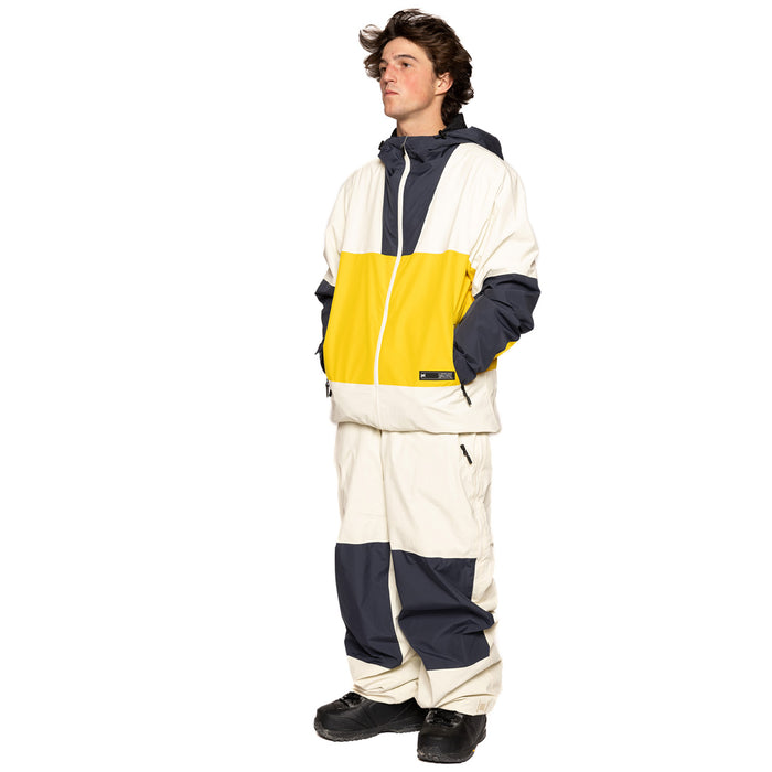 L1 Ventura Jacket - Unisex Cream/Hot Yellow/Storm