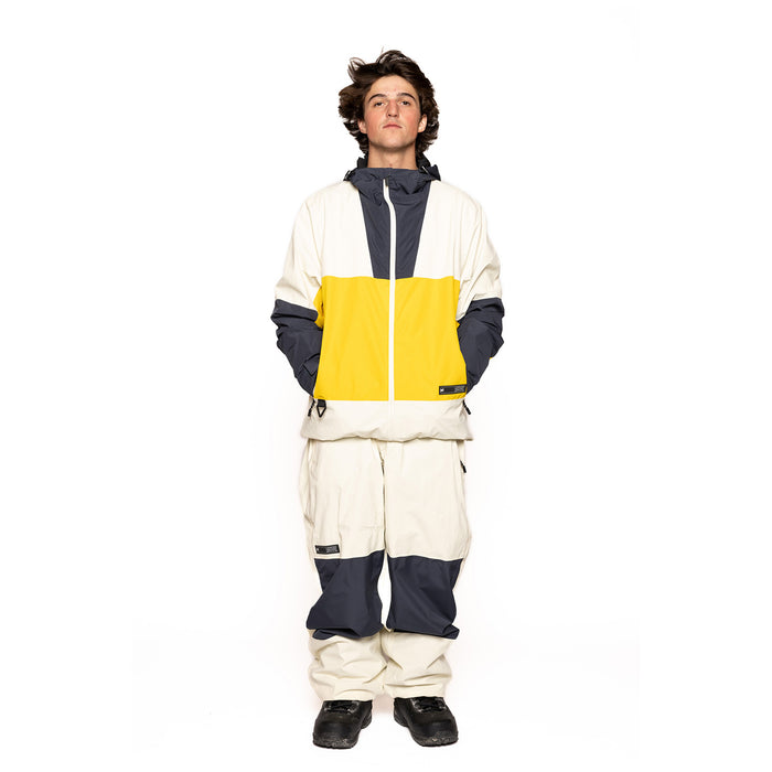 L1 Ventura Jacket - Unisex Cream/Hot Yellow/Storm
