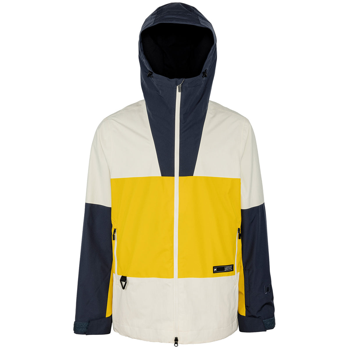 L1 Ventura Jacket - Unisex Cream/Hot Yellow/Storm
