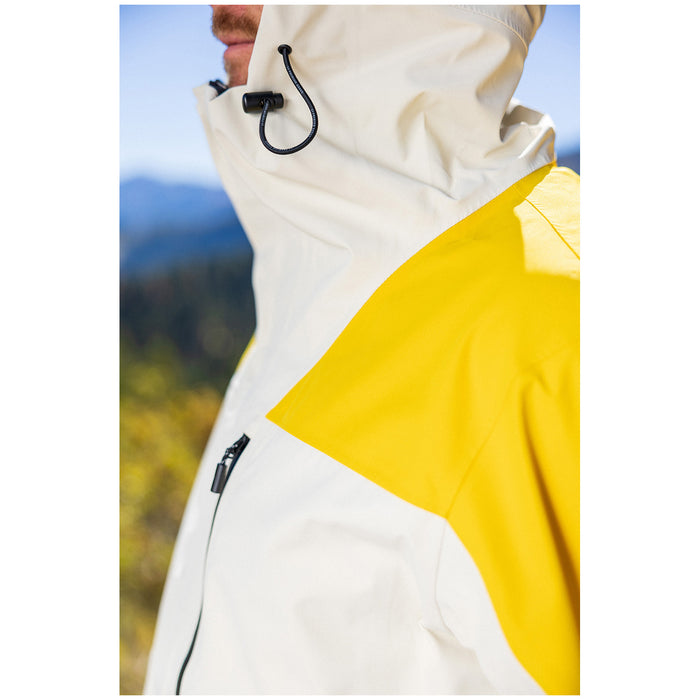 L1 Filmore Jacket - Men's Cream/Hot Yellow