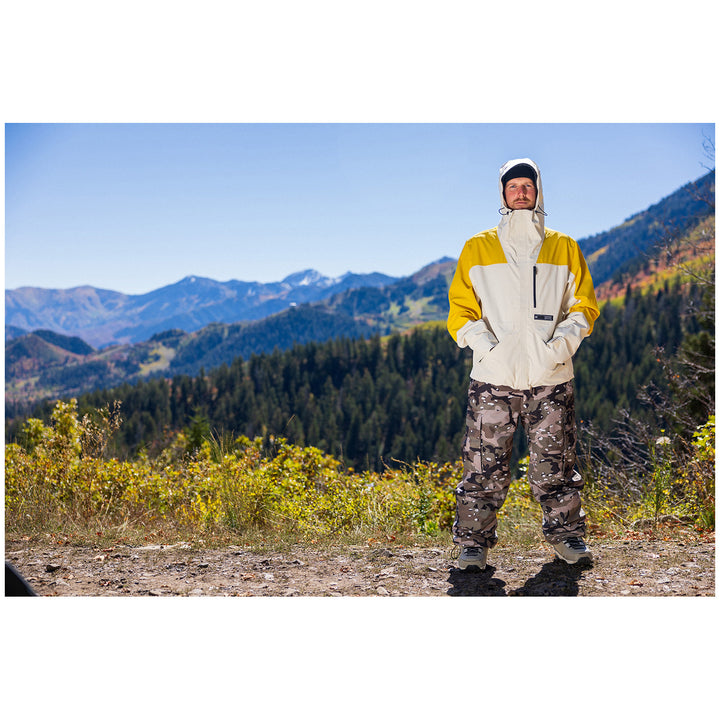 L1 Filmore Jacket - Men's Cream/Hot Yellow