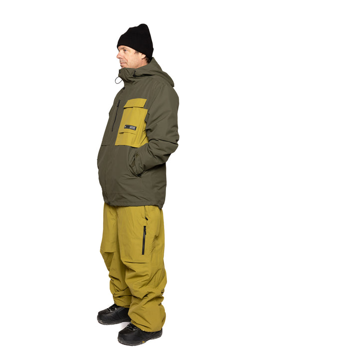 L1 Rankin Jacket - Men's Forest Night/Golden Moss