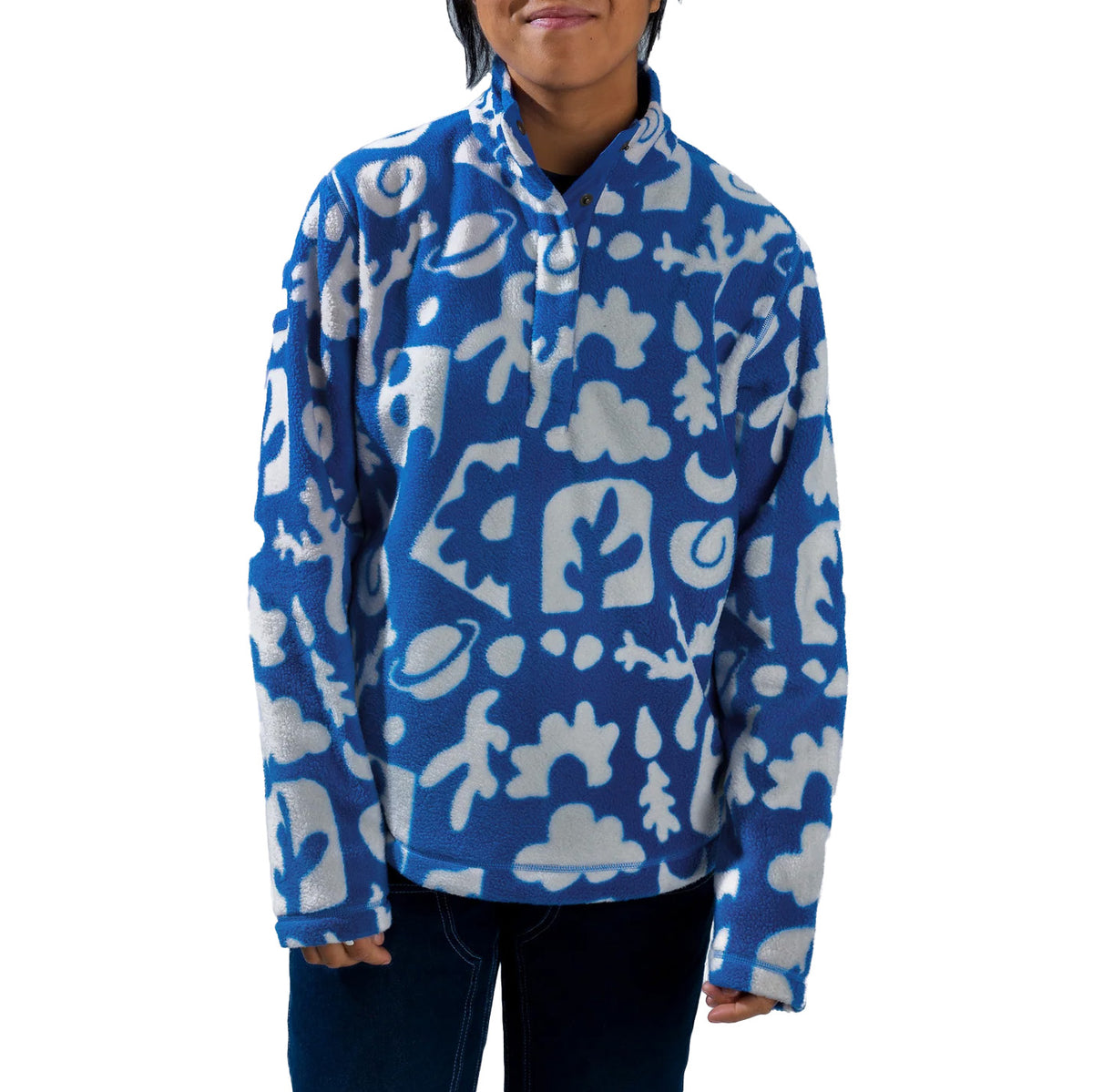 Wild Rye Danner High Pile Fleece Pullover - Women's Outer Reef