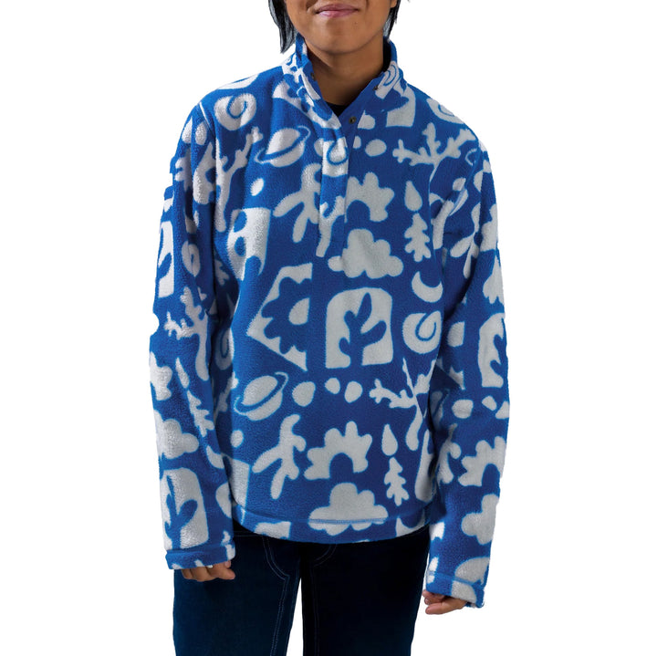 Wild Rye Danner High Pile Fleece Pullover - Women's Outer Reef