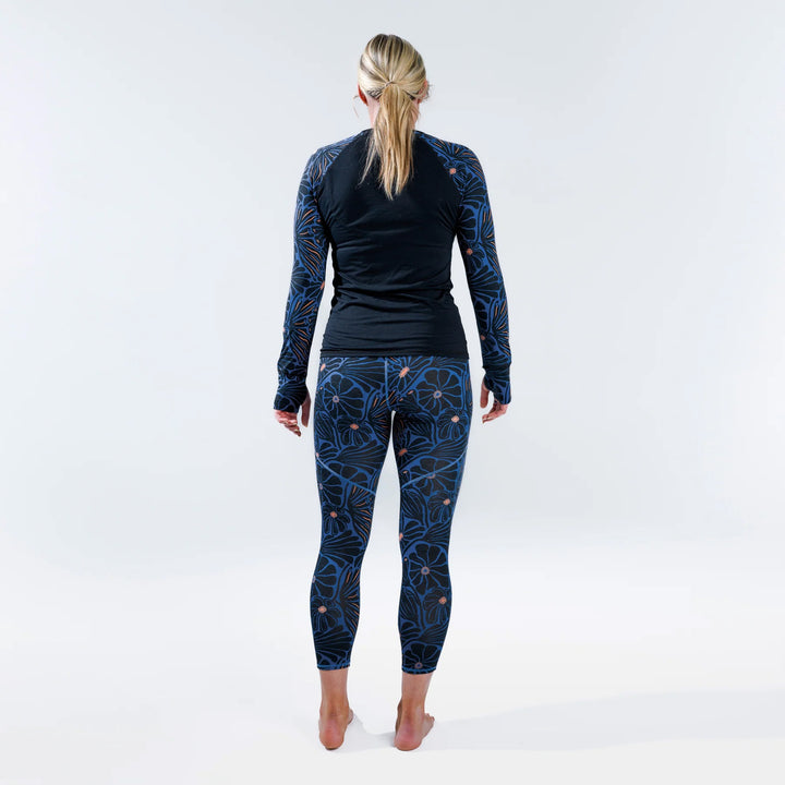 Wild Rye Evie Raglan Lite Top - Women's Retro Riptide Blue