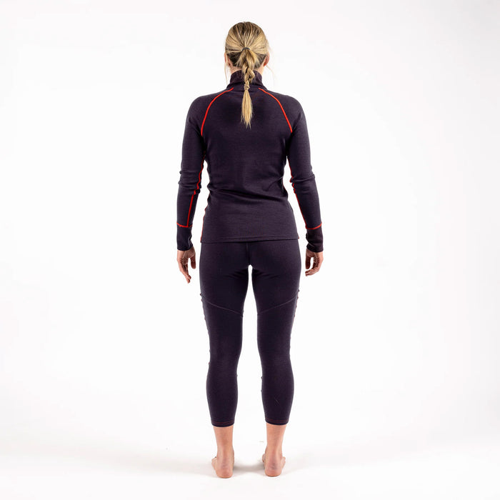 Wild Rye Hailey Half-Zip Top - Women's Eggplant