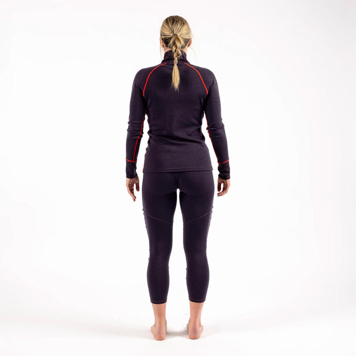 Wild Rye Hailey Half-Zip Top - Women's Eggplant