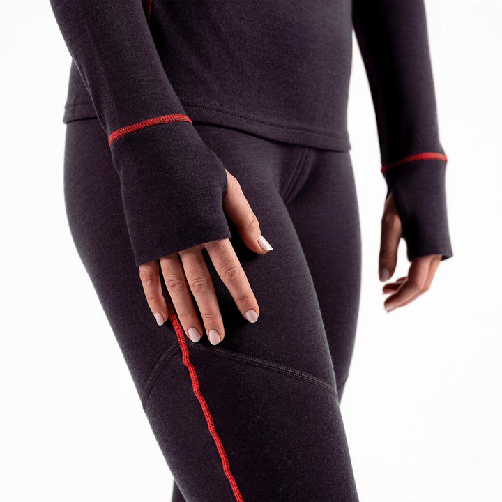 Wild Rye Hailey Half-Zip Top - Women's Eggplant