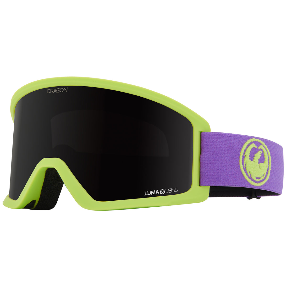 Dragon DX3 OTG Low Bridge Fit Goggles Murasaki/LumaLens Midnight