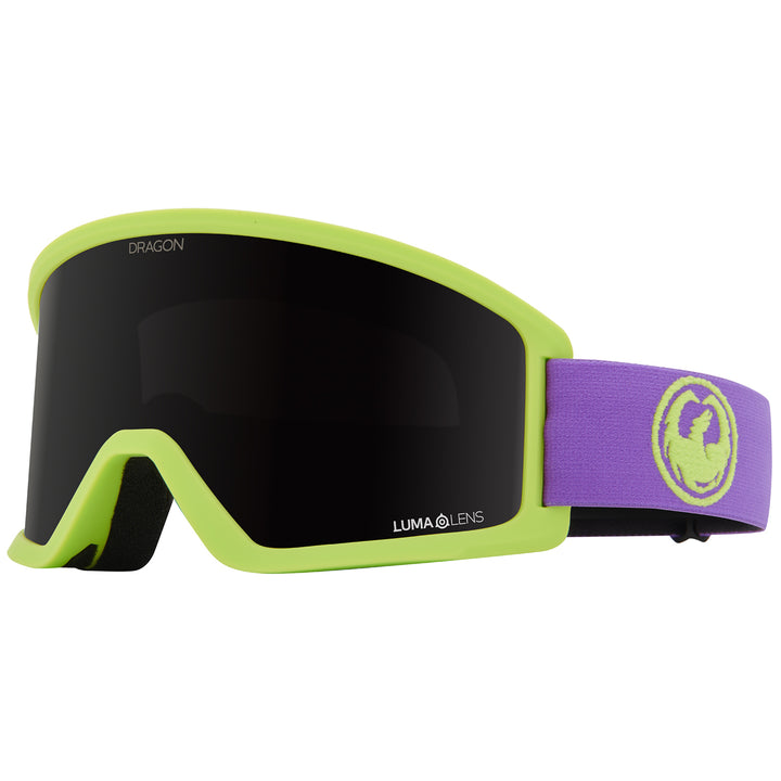 Dragon DX3 OTG Low Bridge Fit Goggles Murasaki/LumaLens Midnight