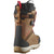 Salomon Echo Lace SJ Boa Snowboard Boots 2025 Tobacco Brown/Black/Hot Coral