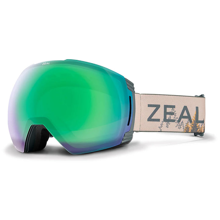 Zeal Cloudfall XL Goggles Glades/Jade Mirror