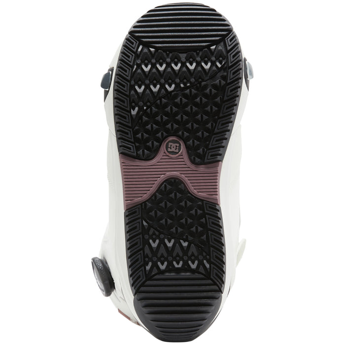 DC Lotus Step On Snowboard Boots - Women's Off White/Purple Wine