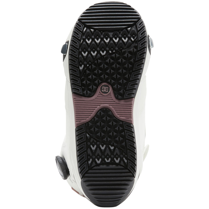 DC Lotus Step On Snowboard Boots - Women's Off White/Purple Wine