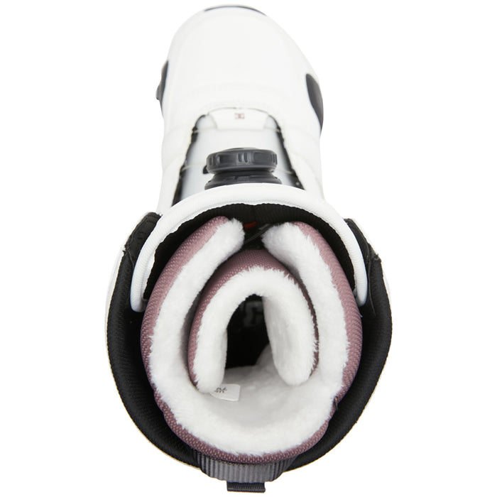 DC Lotus Step On Snowboard Boots - Women's Off White/Purple Wine