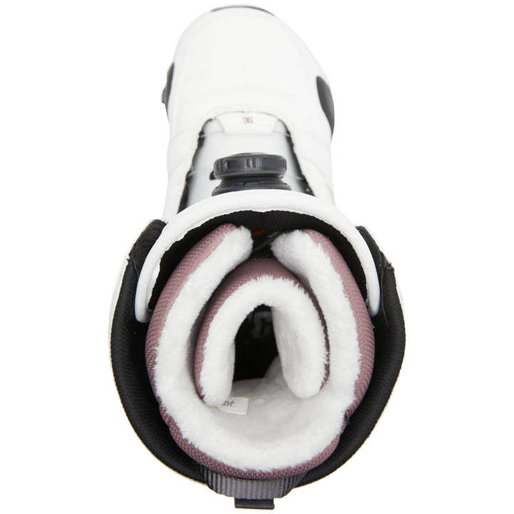 DC Lotus Step On Snowboard Boots - Women's Off White/Purple Wine