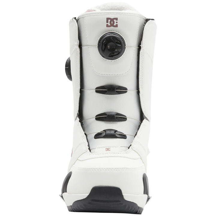 DC Lotus Step On Snowboard Boots - Women's Off White/Purple Wine