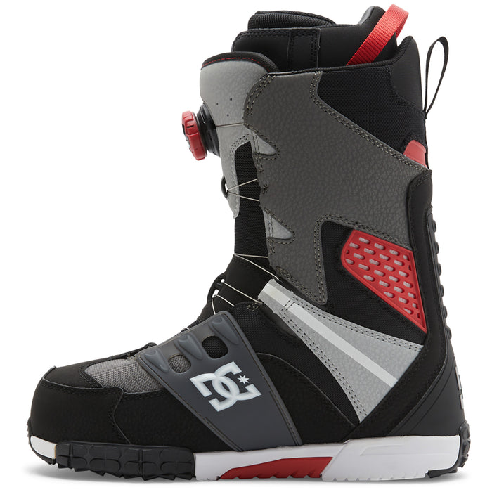 DC Phantom Snowboard Boots 2025 Black/Grey/Red