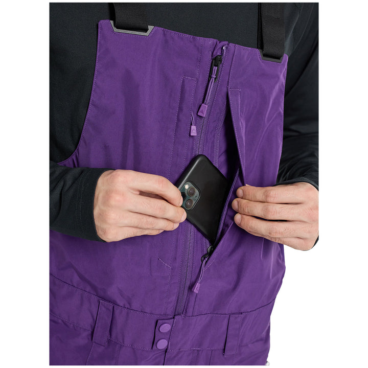 Burton Reserve GORE-TEX 2L Bibs - Men's Imperial Purple