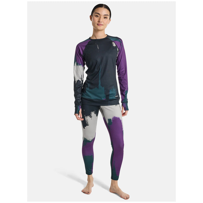 Burton Lightweight X Crew - Women's Silver Sconce/Forest Chalk