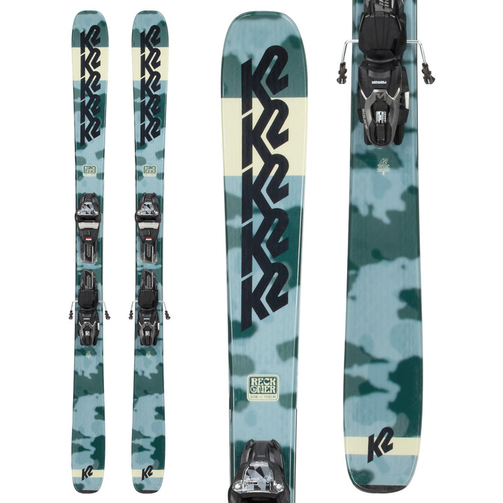 K2 Reckoner 92 Skis + Squire 10 Quikclick Bindings - Women's 2024