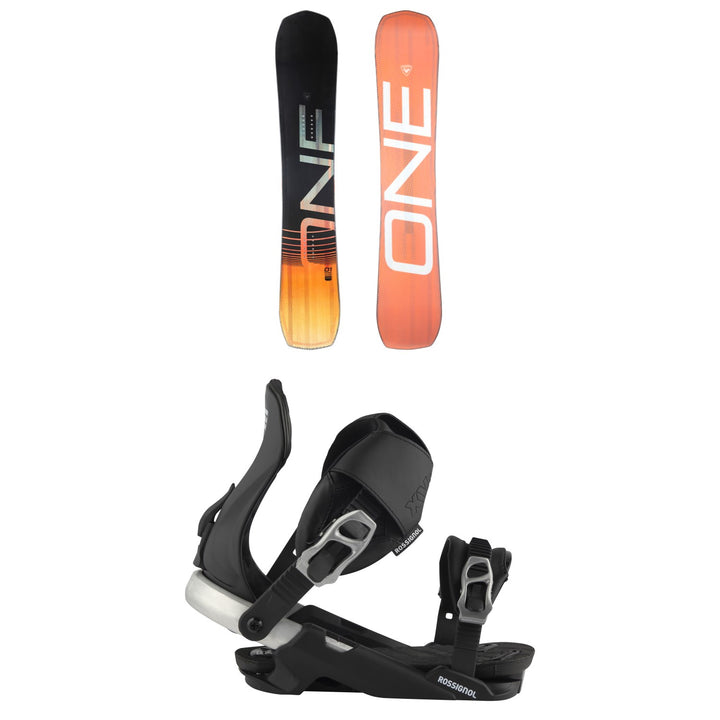 Rossignol One Snowboard + XV Snowboard Bindings 2025