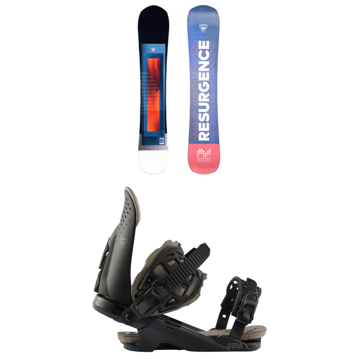 Rossignol Resurgence Snowboard + Cuda Snowboard Bindings 2025