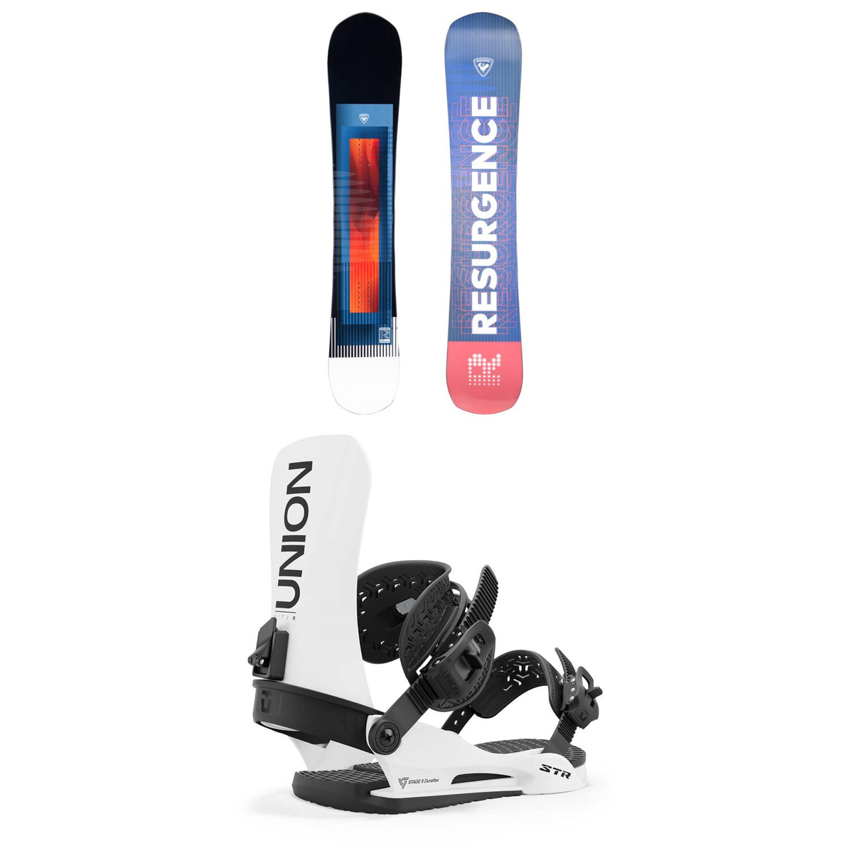Rossignol Resurgence Snowboard + Union STR Snowboard Bindings 2025