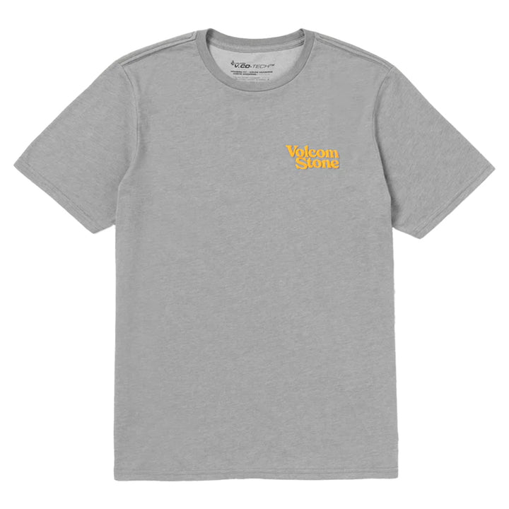 Volcom Hangin Tech Short-Sleeve Tee Heather Grey