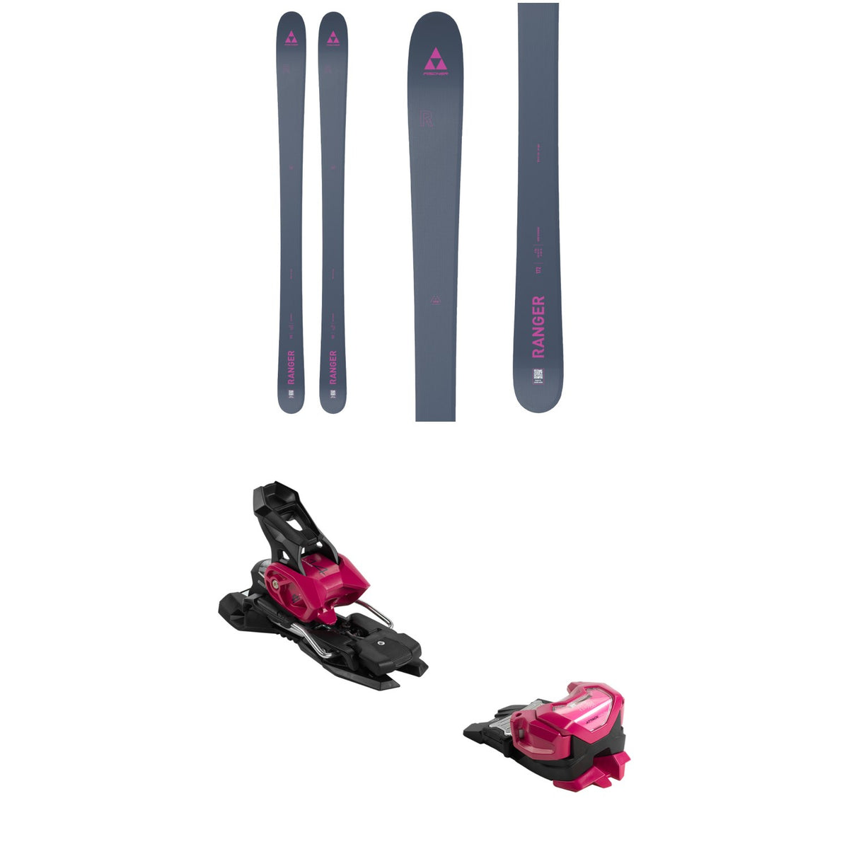 Fischer Ranger Skis + Elan x Tyrolia Attack 14 MN Ski Bindings 2025
