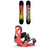 Rossignol Jibfluence Snowboard + Union Cadet Snowboard Bindings - Kids' 2025