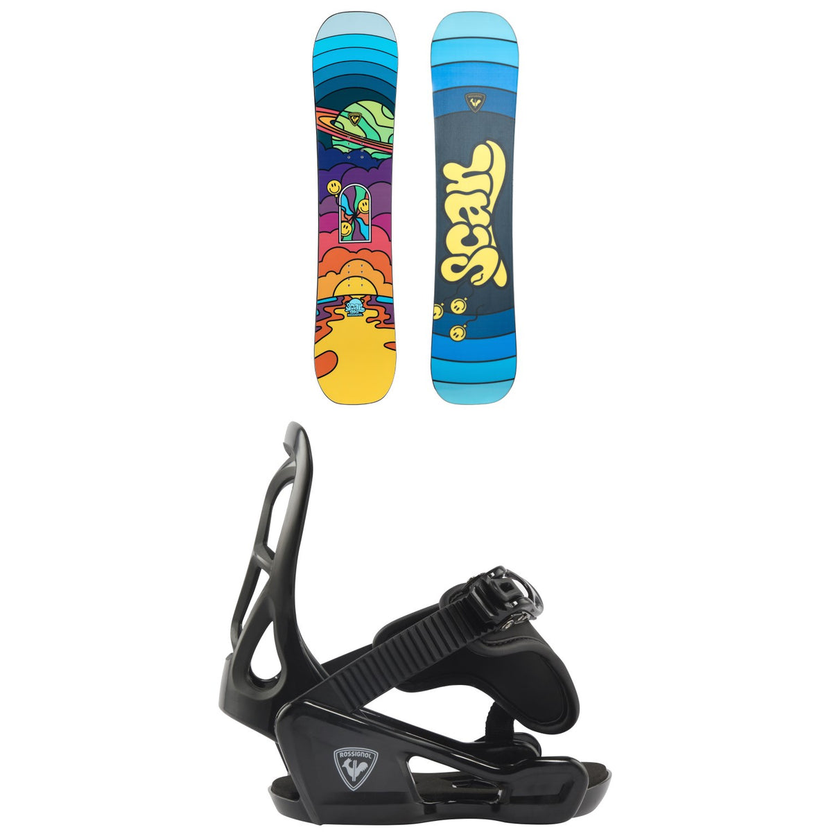 Rossignol Scan Snowboard + Rookie Snowboard Bindings - Kids 2025