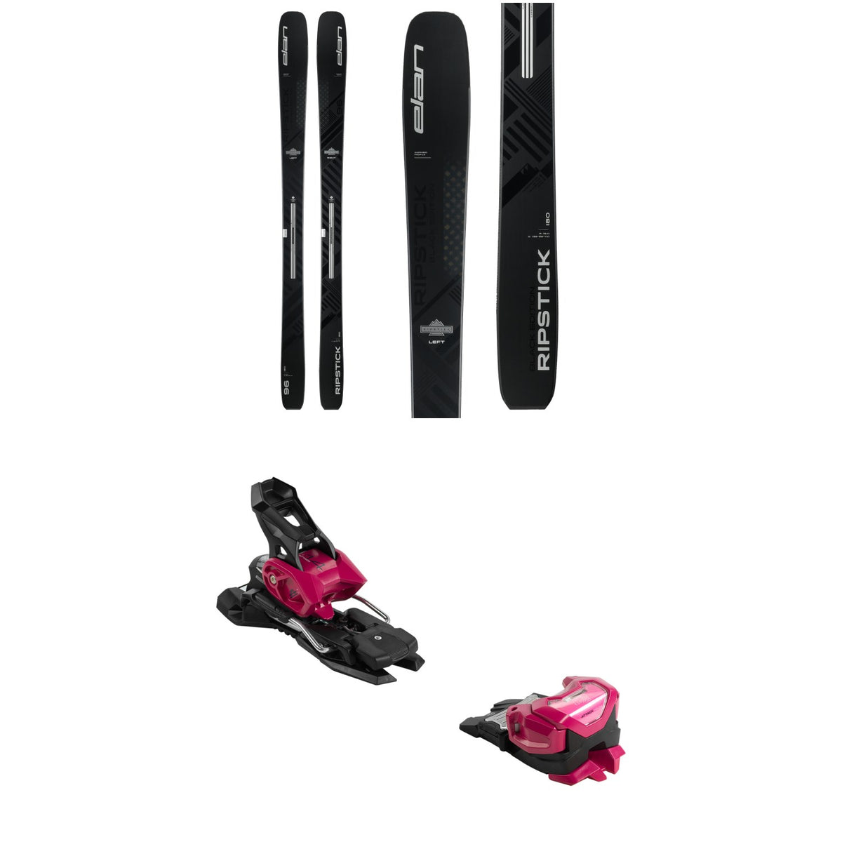 Elan Ripstick 96 Black Edition Skis + Elan x Tyrolia Attack 14 MN Ski Bindings