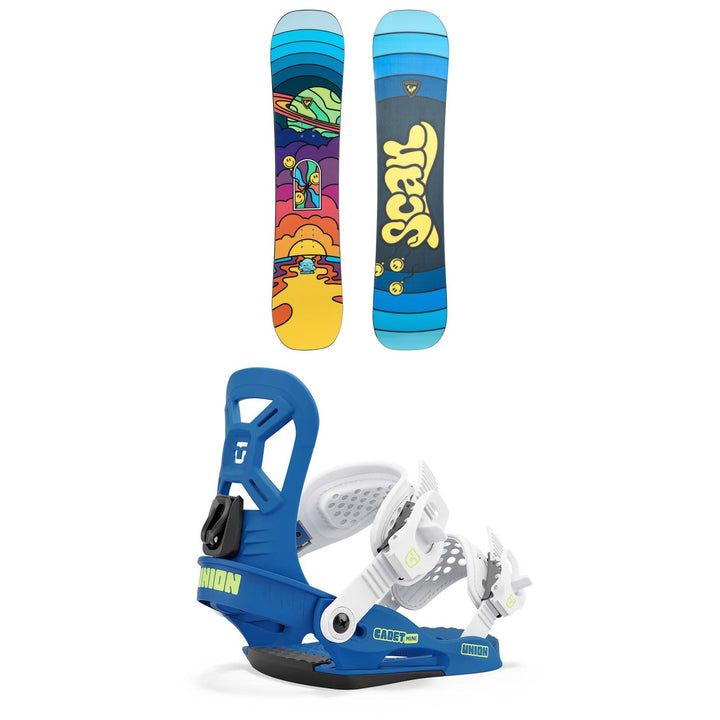 Rossignol Scan Snowboard + Union Cadet Mini Snowboard Bindings - Kids' 2025