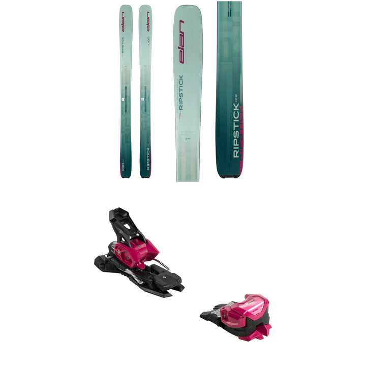 Elan Ripstick 100 Skis - Women's + Elan x Tyrolia Attack 14 MN Ski Bindings 2025