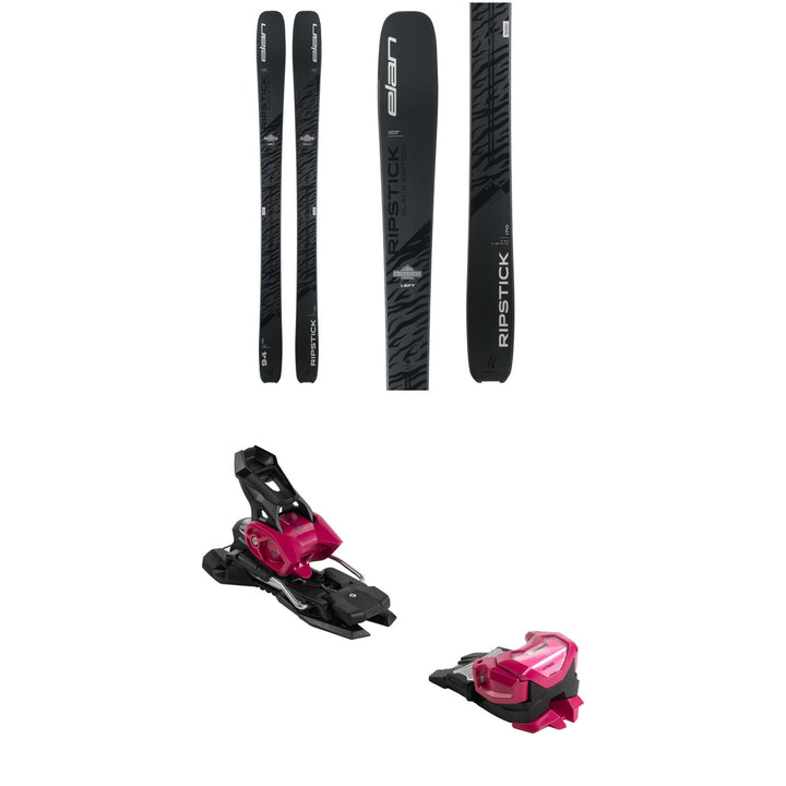 Elan Ripstick 94 Black Edition Skis - Women's + Elan x Tyrolia Attack 14 MN Ski Bindings