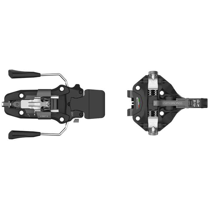 ATK V-Crest 10 Alpine Touring Ski Bindings 2026 Black Titanium
