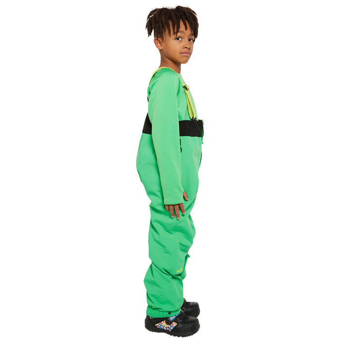 Hootie Hoo Tiptop 3L Shell Bibs - Kids' Toucan Green