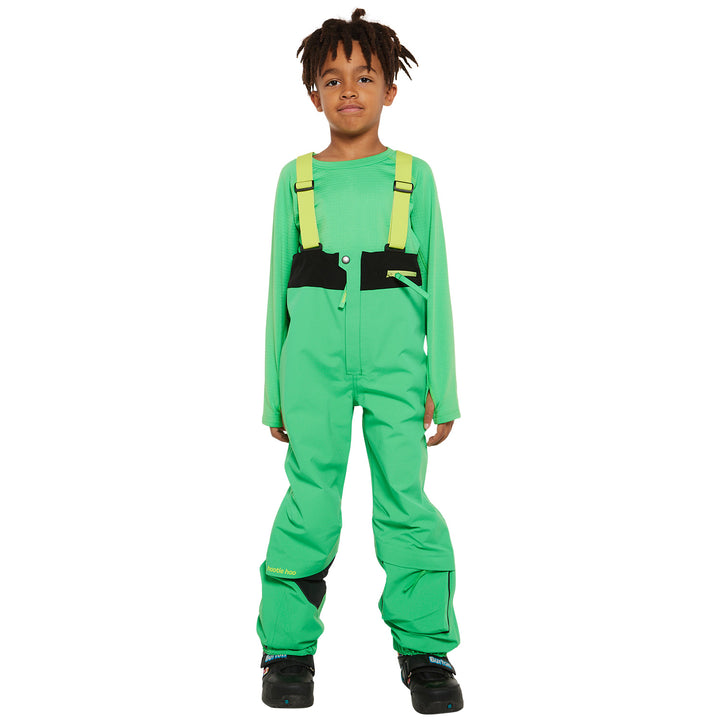 Hootie Hoo Tiptop 3L Shell Bibs - Kids' Toucan Green