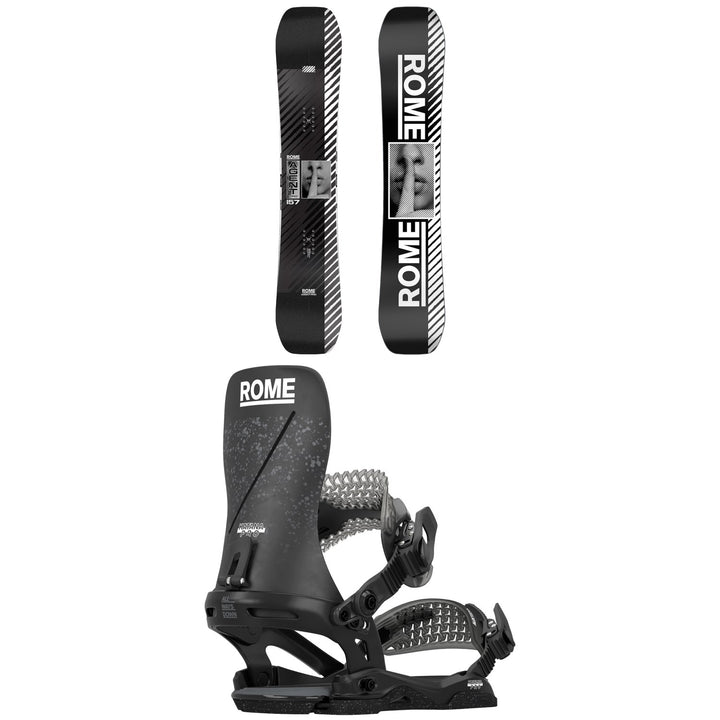 Rome Agent Pro Snowboard + Katana Pro Snowboard Bindings 2025