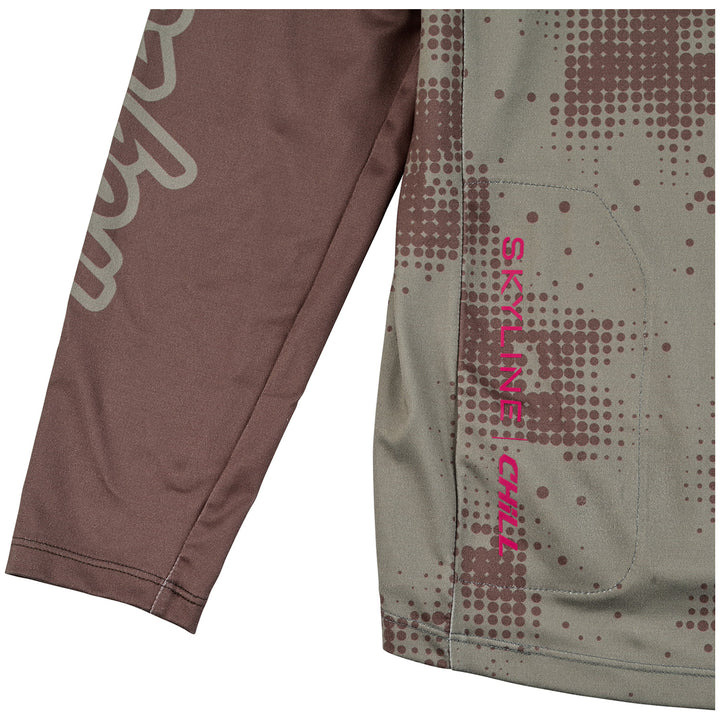Troy Lee Designs Skyline Chill L/S Jersey Scattered Olive