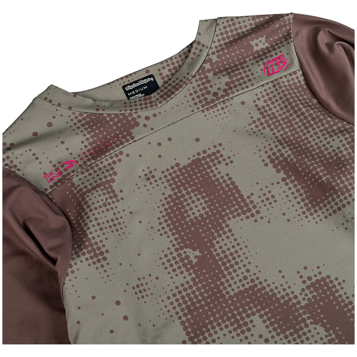 Troy Lee Designs Skyline Chill L/S Jersey Scattered Olive