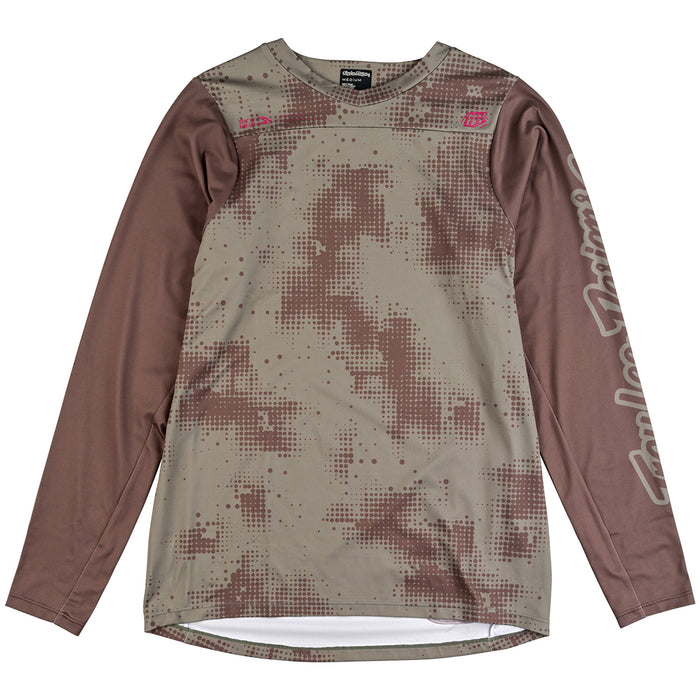 Troy Lee Designs Skyline Chill L/S Jersey Scattered Olive