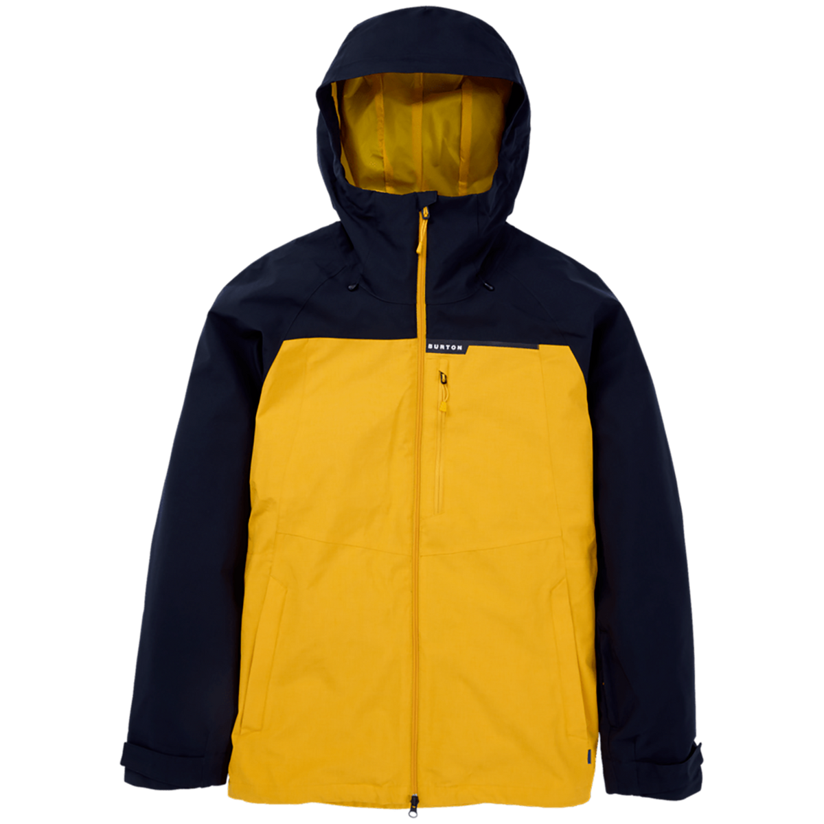 Burton Lodgepole Jacket - Men's True Black/Goldenrod