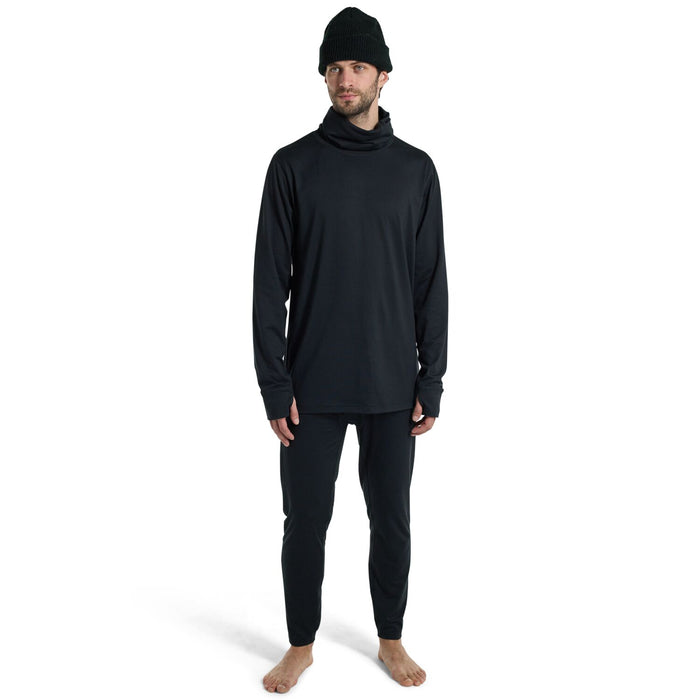 Burton Midweight Long Neck Top - Men's True Black