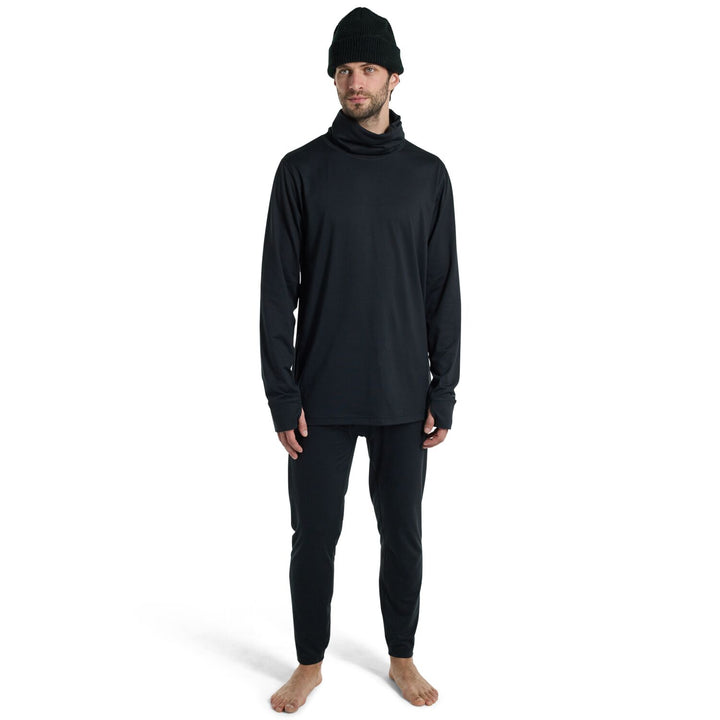 Burton Midweight Long Neck Top - Men's True Black