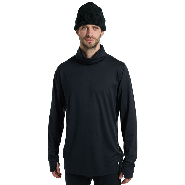 Burton Midweight Long Neck Top - Men's True Black