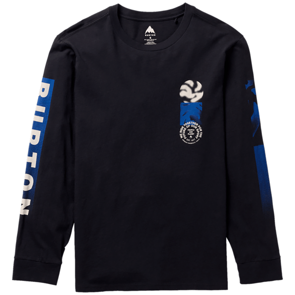Burton Ripcord Long-Sleeve T-Shirt - Men's True Black
