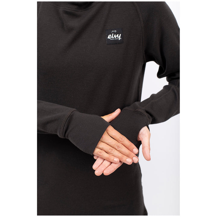 Eivy Icecold Wool Gaiter Rib Top - Women's Black